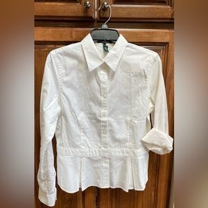 Ralph Lauren shirt size 10 white